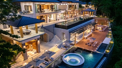 The Aquila Villa Drone pictures