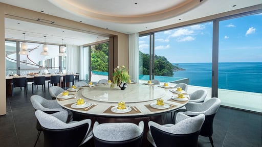 Aquila Villa 用餐區