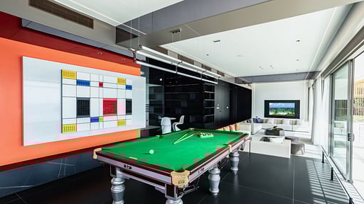 The Aquila Villa Billiard