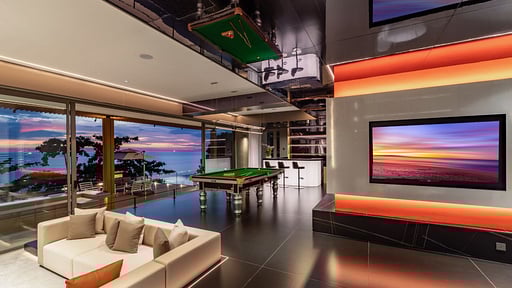 The Aquila Villa Billiard