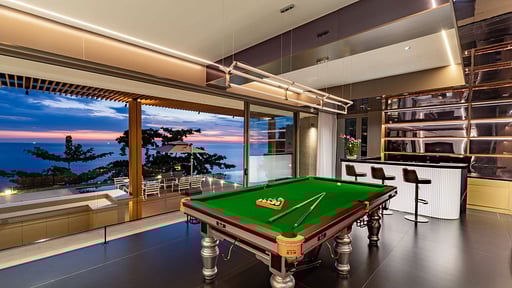 The Aquila Villa Billiard