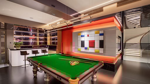 The Aquila Villa Billiard