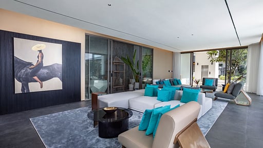 The Aquila Villa Living room 1