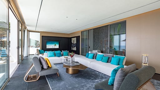 The Aquila Villa Living room 1