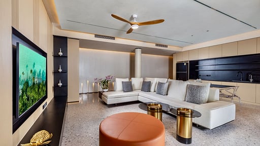 The Aquila Villa Living room 2