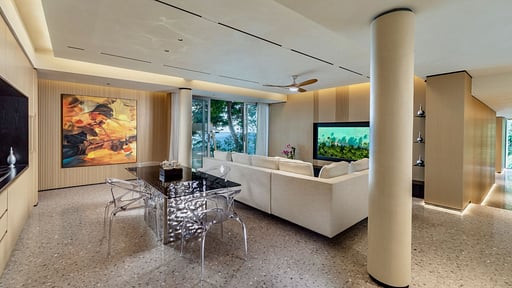 The Aquila Villa Living room 2