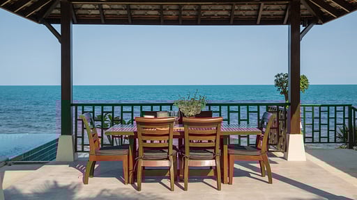 The Beach House Chaweng Dining area