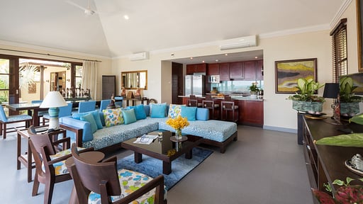 The Beach House Chaweng Living room