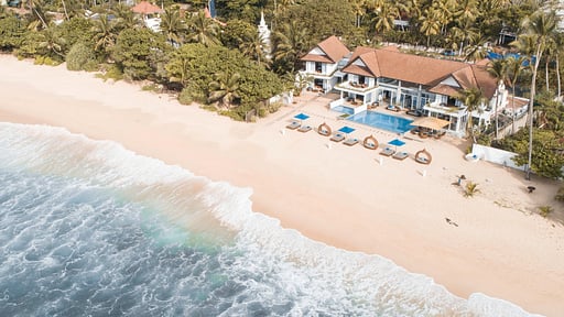 The Beach House Drone pictures