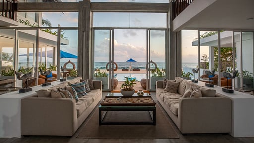 The Beach House Living room 1