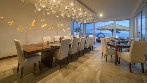The Beach House Dining area