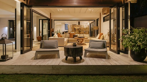 The Beach Villa Cemagi Living room