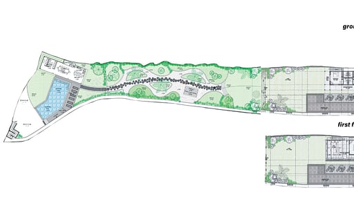 The Beach Villa Cemagi Floor plan