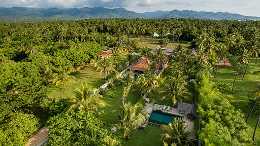 The Beach Villa Sire Drone pictures