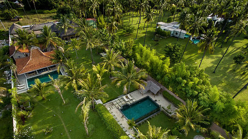 The Beach Villa Sire Drone pictures