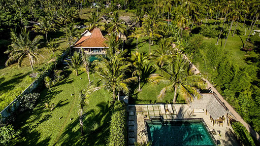 The Beach Villa Sire Drone pictures