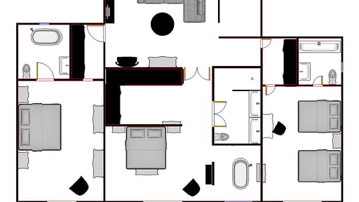 The Boat House Floor plan