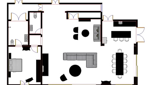 The Boat House Floor plan