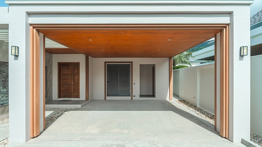 V229 The Breeze Villa Parking areas