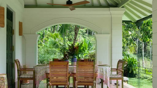 The Canopy Dining area