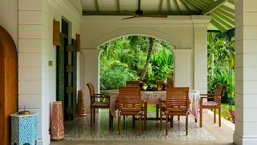 The Canopy Dining area