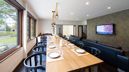 The Castle Dining area