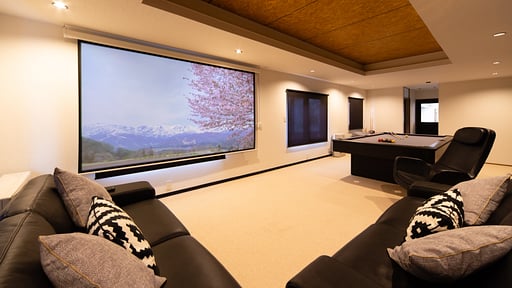 The Castle Media room