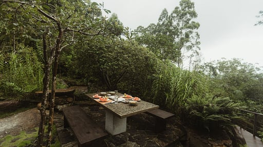 The Cavern Villa Dining area