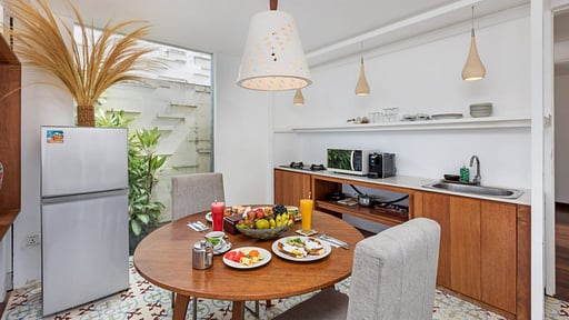 The Chands One Dining area