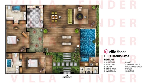 The Chands Two Floor plan