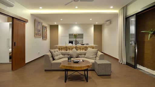 The Claremont Luxury Villa Living room