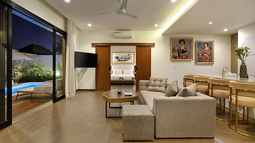 The Claremont Luxury Villa Living room