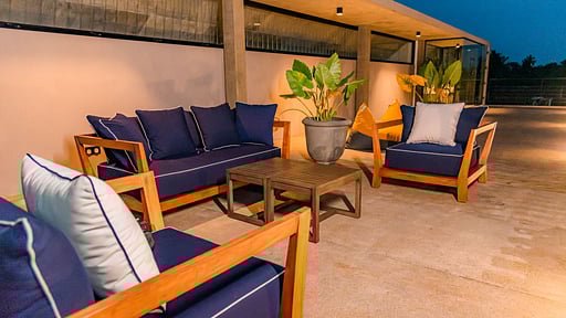 The Coast Villa Rooftop lounge