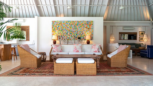 The Cotton House Living room