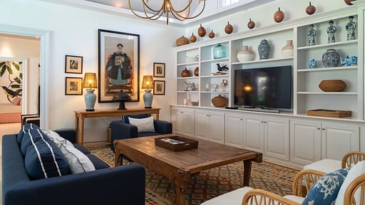 The Cotton House Living room