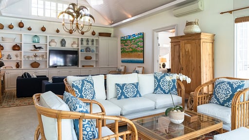 The Cotton House Living room