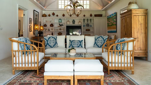 The Cotton House Living room