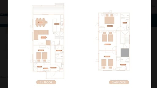 The Country Resort Four Bedroom Yotei Chalet Floor plan