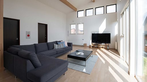 The Country Resort Six Bedroom Duplex Chalet Living room