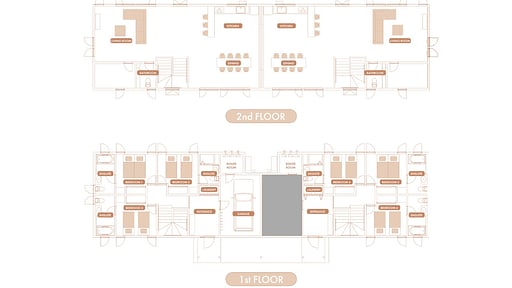 The Country Resort Six Bedroom Duplex Chalet Floor plan