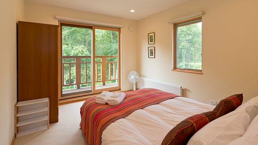 The Country Resort Three Bedroom Forest Chalet Bedroom 2