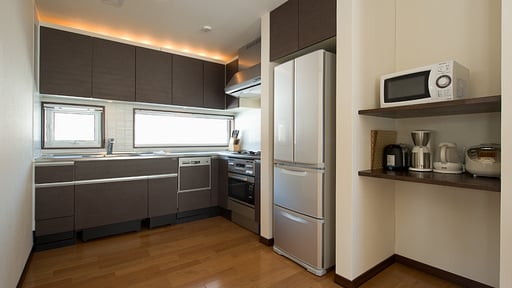 The Country Resort Three Bedroom Yotei Chalet Kitchen