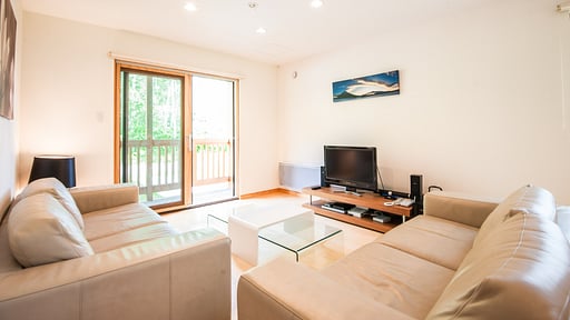 The Country Resort Two Bedroom Chalet Living room 1