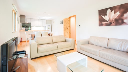 The Country Resort Two Bedroom Chalet Living room 1