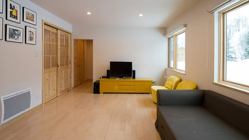 The Country Resort Two Bedroom Premium Chalet Wohnbereich