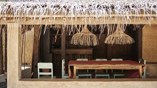 The Crusoe House Dining area