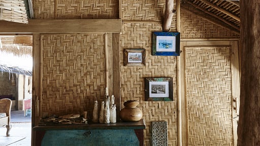 The Crusoe House Living room