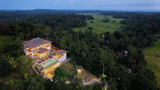 The Divine Villa Drone pictures