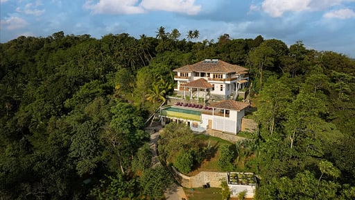 The Divine Villa Drone pictures