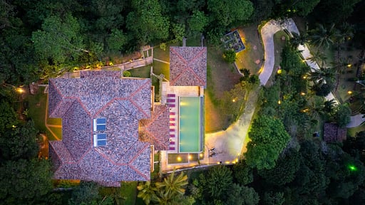 The Divine Villa Drone pictures